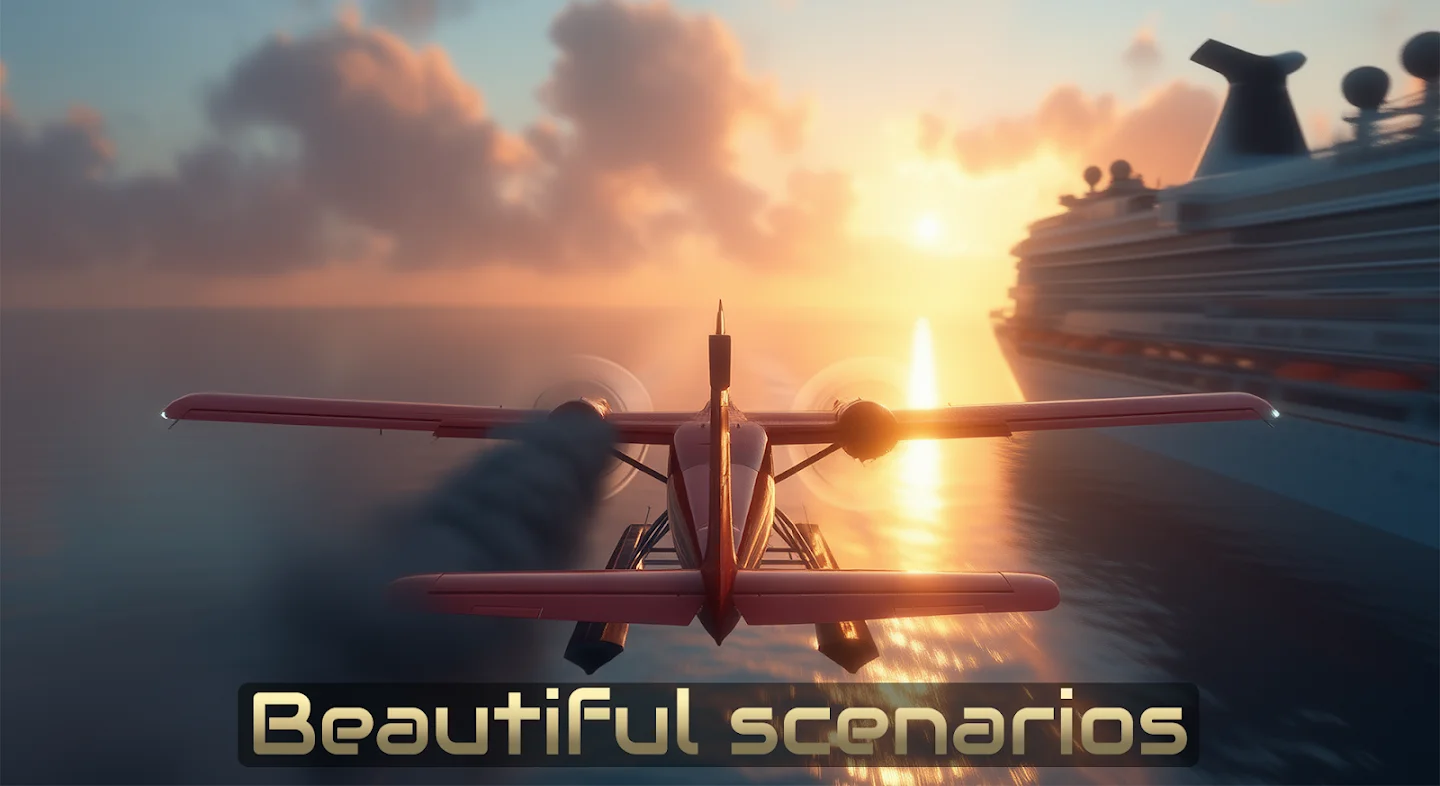 Beautiful flight scenarios